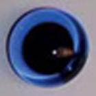 Image of Article PR3 10mm Blue 25 Matched Pair Glass Eyes on a Wire Loop